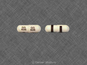 White Capsule pill with imprint GG;606 — Triamterene and hydrochlorothiazide Triamterene 37.5 mg;hydrochlorothiazide 25 mg; (view 2)